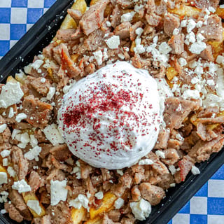Gyro Cheese Fries