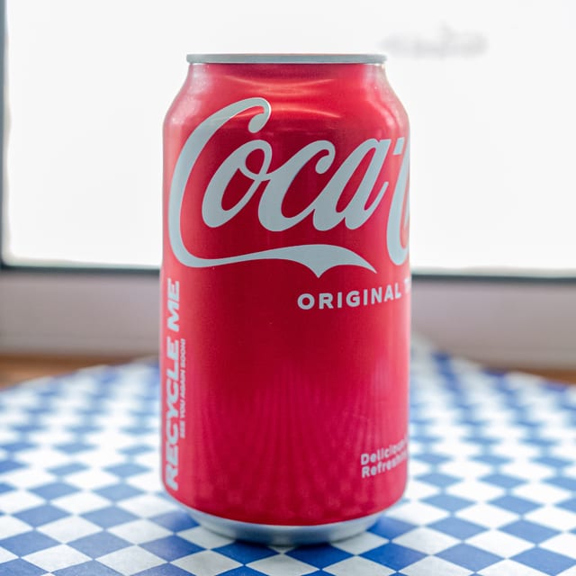 Regular Coke Can.
