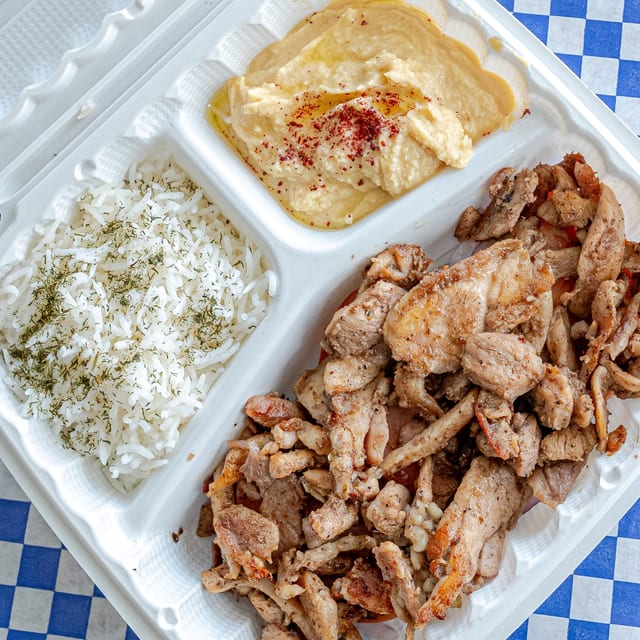 Chicken Shawarma Platter.